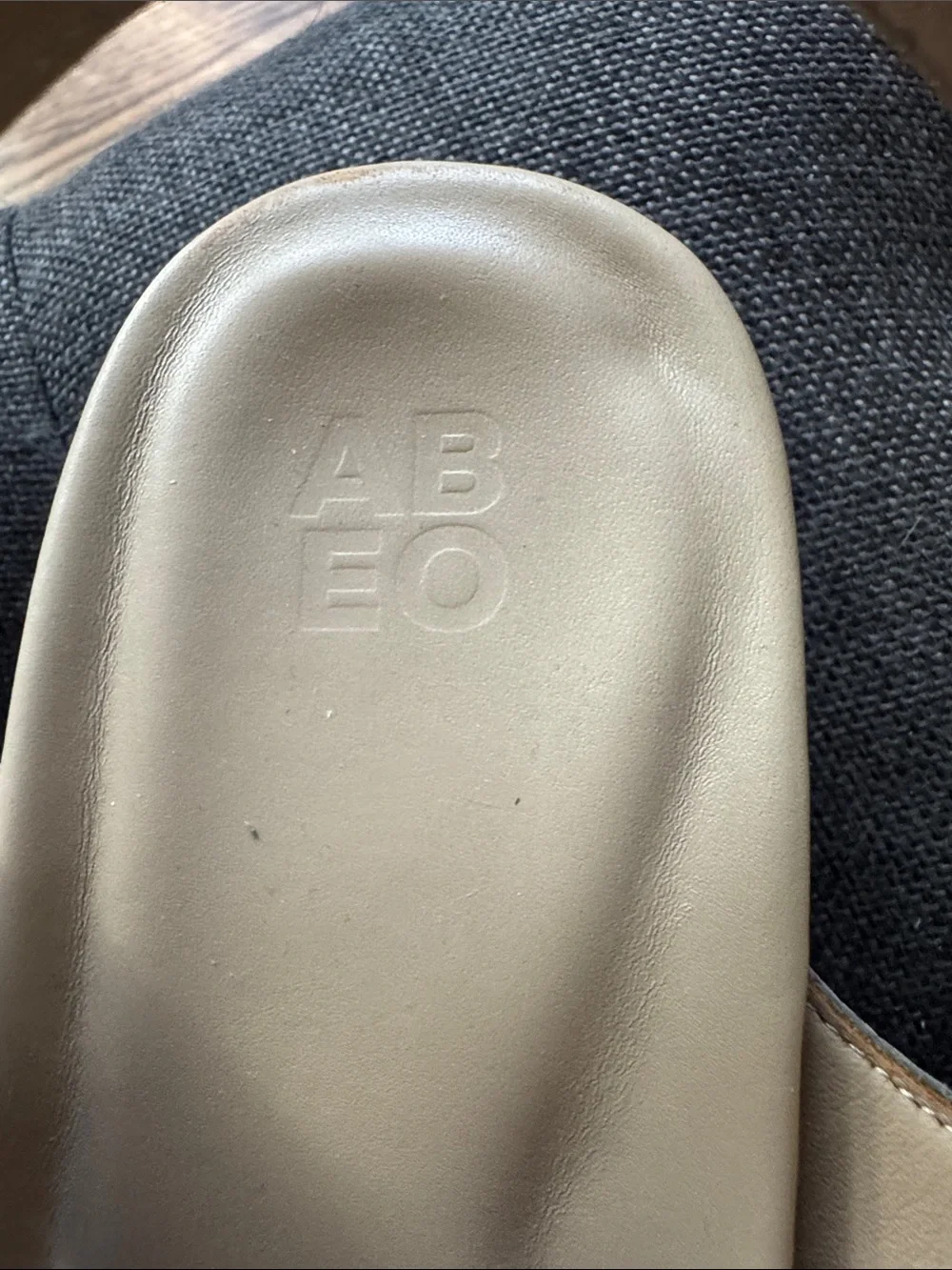 Abeo Oasis Cross sandal- ABEO Olivia 3100 women 10 light grey